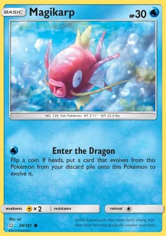 Magikarp Pokémon card #29