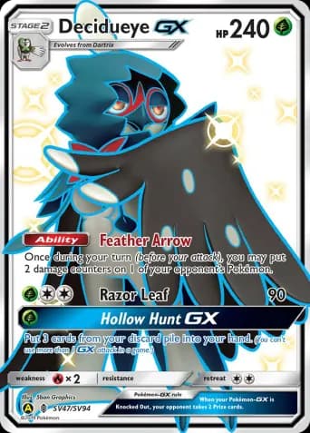 Decidueye-GX Pokémon card #SV47