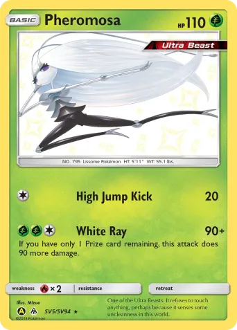 Pheromosa Pokémon card #SV5