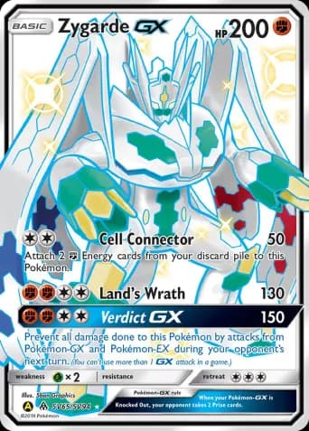 Zygarde-GX Pokémon card #SV65