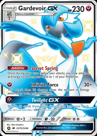 Gardevoir-GX Pokémon card #SV75