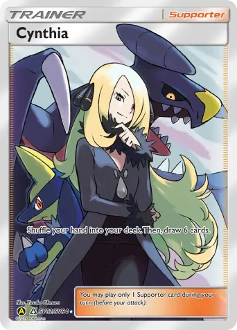 Cynthia Pokémon card #SV82