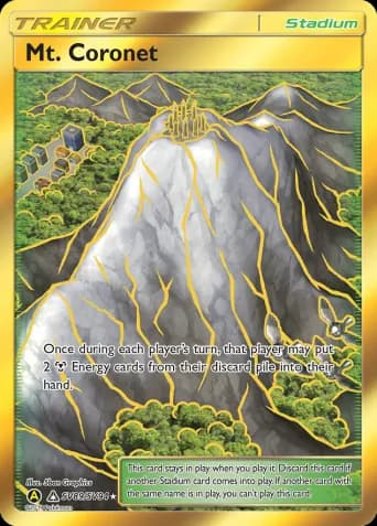 Mt. Coronet Pokémon card #SV89
