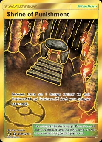 Shrine of Punishment Pokémon card #SV90