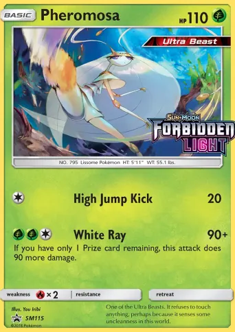Pheromosa Pokémon card #SM115