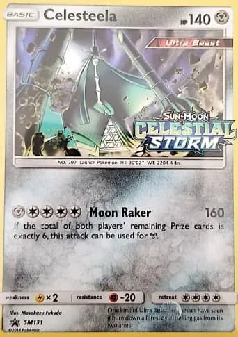 Celesteela Pokémon card #SM131