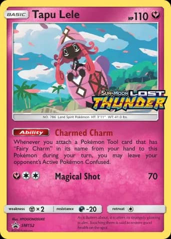 Tapu Lele Pokémon card #SM152