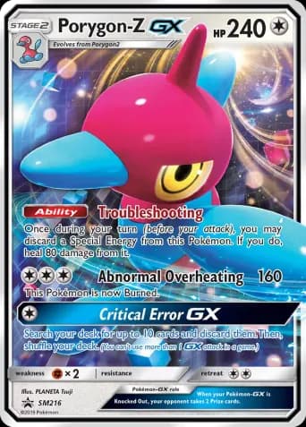 Porygon-Z GX Pokémon card #SM216