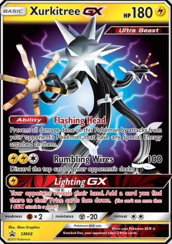 Xurkitree GX Pokémon card #SM68