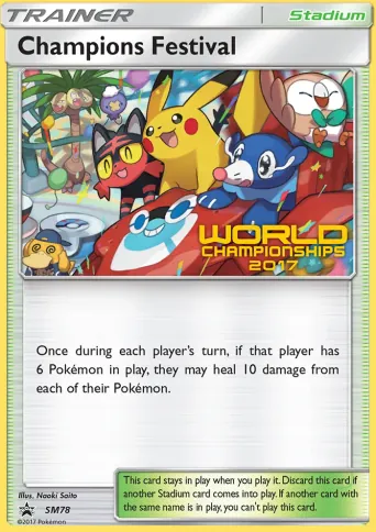 Champions Festival Pokémon card #SM78