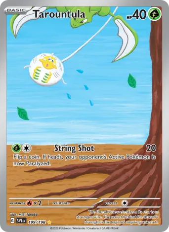 Tarountula Pokémon card #199