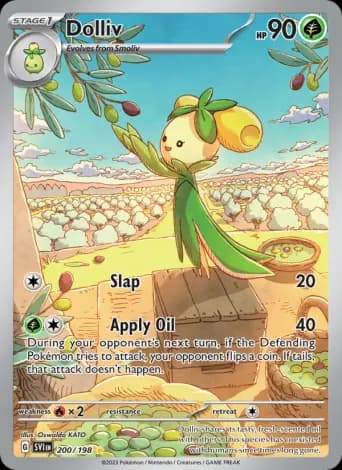 Dolliv Pokémon card #200