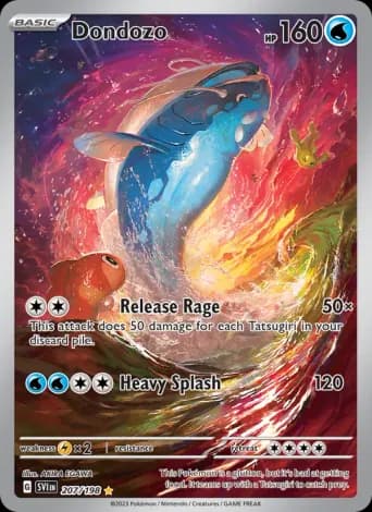 Dondozo Pokémon card #207