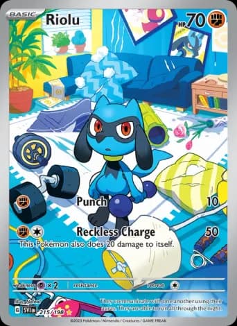 Riolu Pokémon card #215