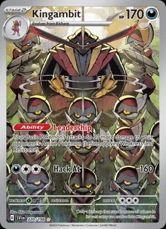 Kingambit Pokémon card #220