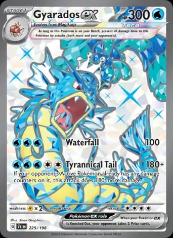 Gyarados ex Pokémon card #225