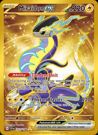 Miraidon ex Pokémon card #253
