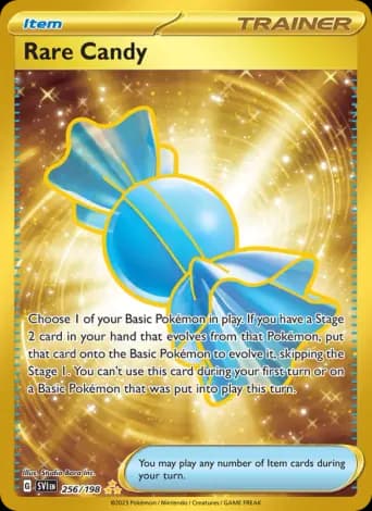 Rare Candy Pokémon card #256