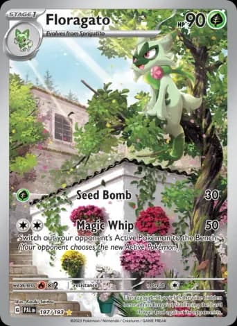 Floragato Pokémon card #197
