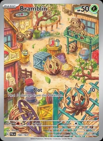 Bramblin Pokémon card #198