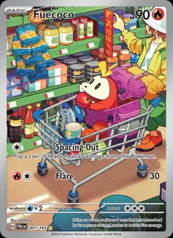 Fuecoco Pokémon card #201