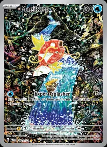 Magikarp Pokémon card #203