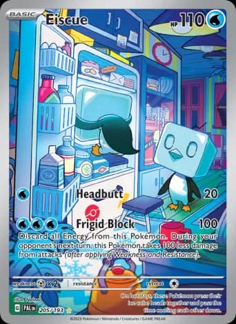 Eiscue Pokémon card #205