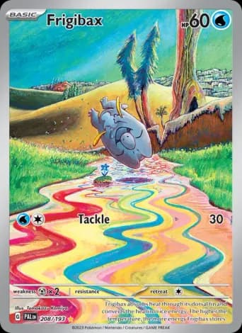Frigibax Pokémon card #208