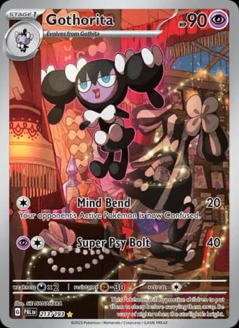 Gothorita Pokémon card #213