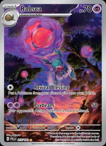 Rabsca Pokémon card #215