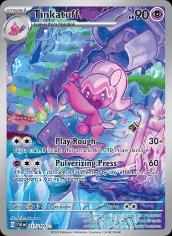 Tinkatuff Pokémon card #217