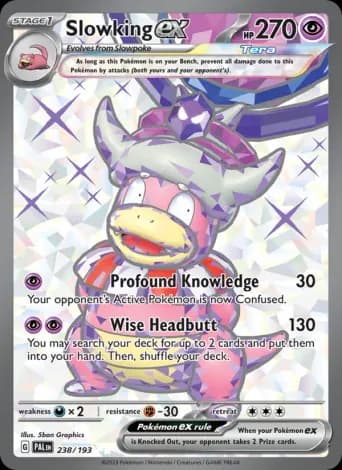 Slowking ex Pokémon card #238
