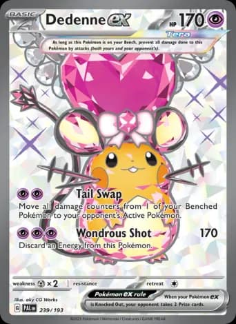 Dedenne ex Pokémon card #239