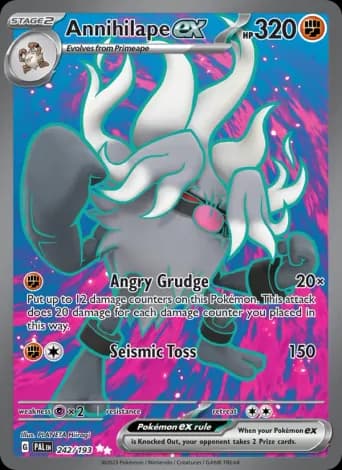 Annihilape ex Pokémon card #242