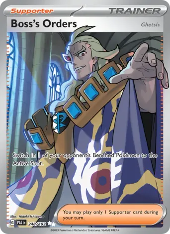 Boss's Orders Pokémon card #248