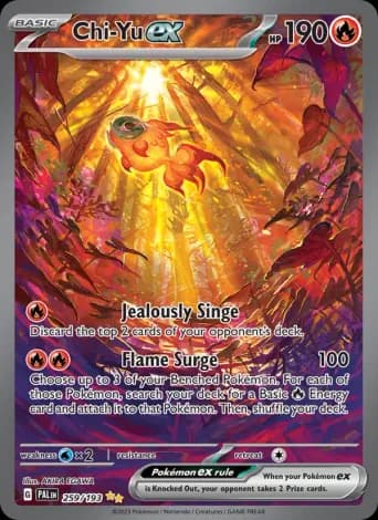 Chi-Yu ex Pokémon card #259
