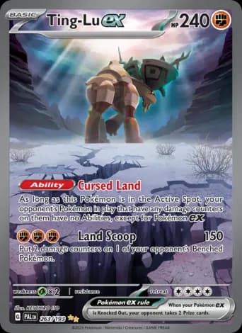 Ting-Lu ex Pokémon card #263