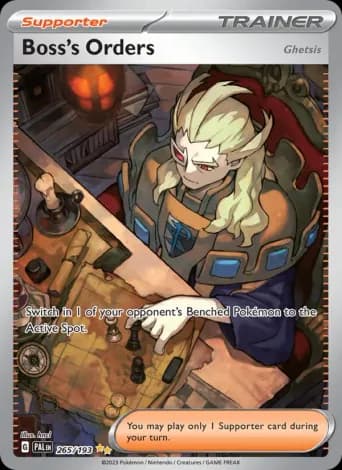 Boss's Orders Pokémon card #265