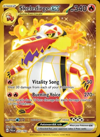Skeledirge ex Pokémon card #272