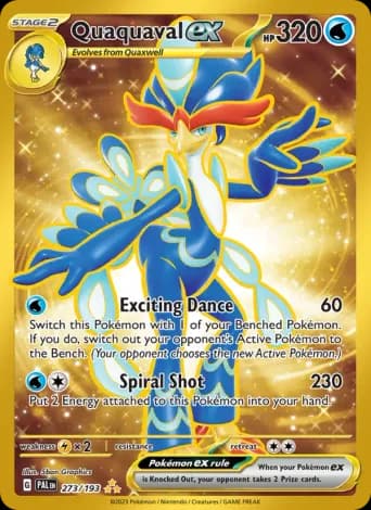 Quaquaval ex Pokémon card #273