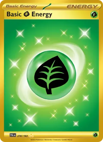 Basic Grass Energy Pokémon card #278