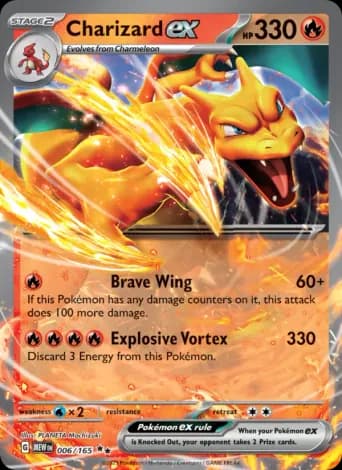 Charizard ex Pokémon card #6