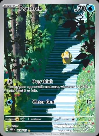 Psyduck Pokémon card #175