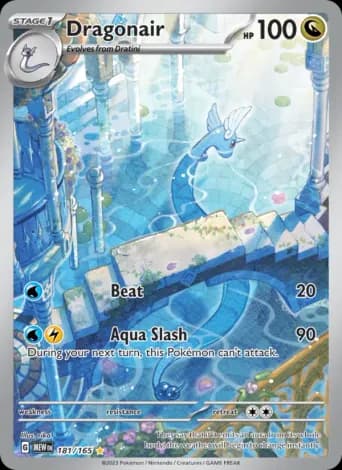 Dragonair Pokémon card #181