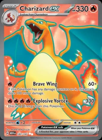 Charizard ex Pokémon card #183