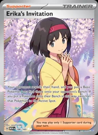 Erika's Invitation Pokémon card #196