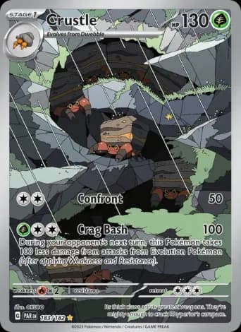 Crustle Pokémon card #183