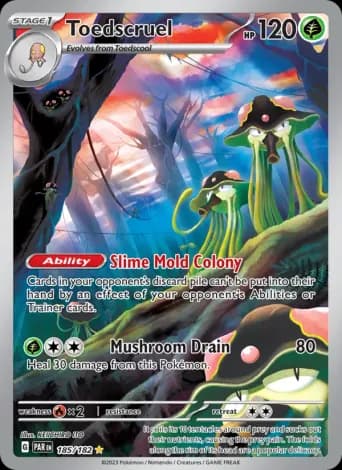 Toedscruel Pokémon card #185