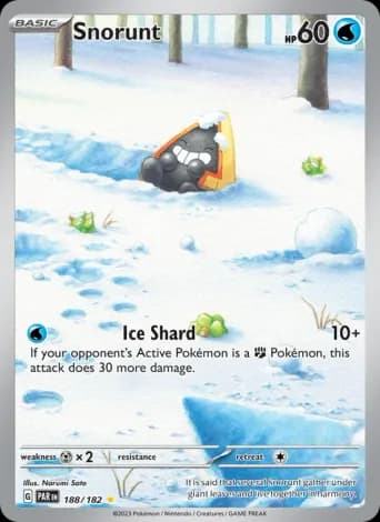 Snorunt Pokémon card #188