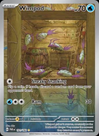 Wimpod Pokémon card #191